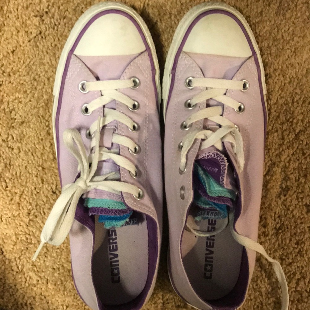 Purple converse